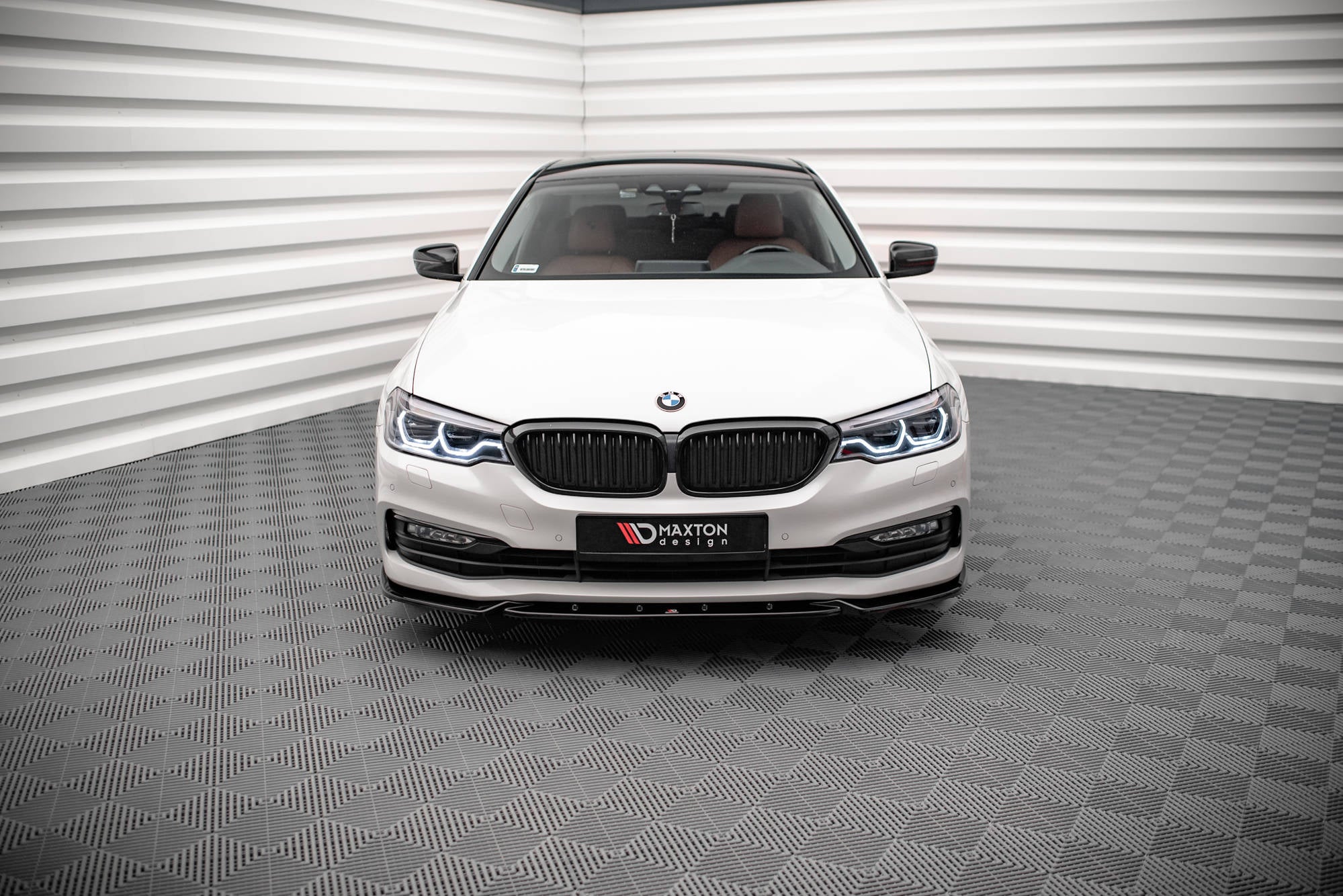 Front-Splitter-V.2-BMW-5-G30---Gloss-Black