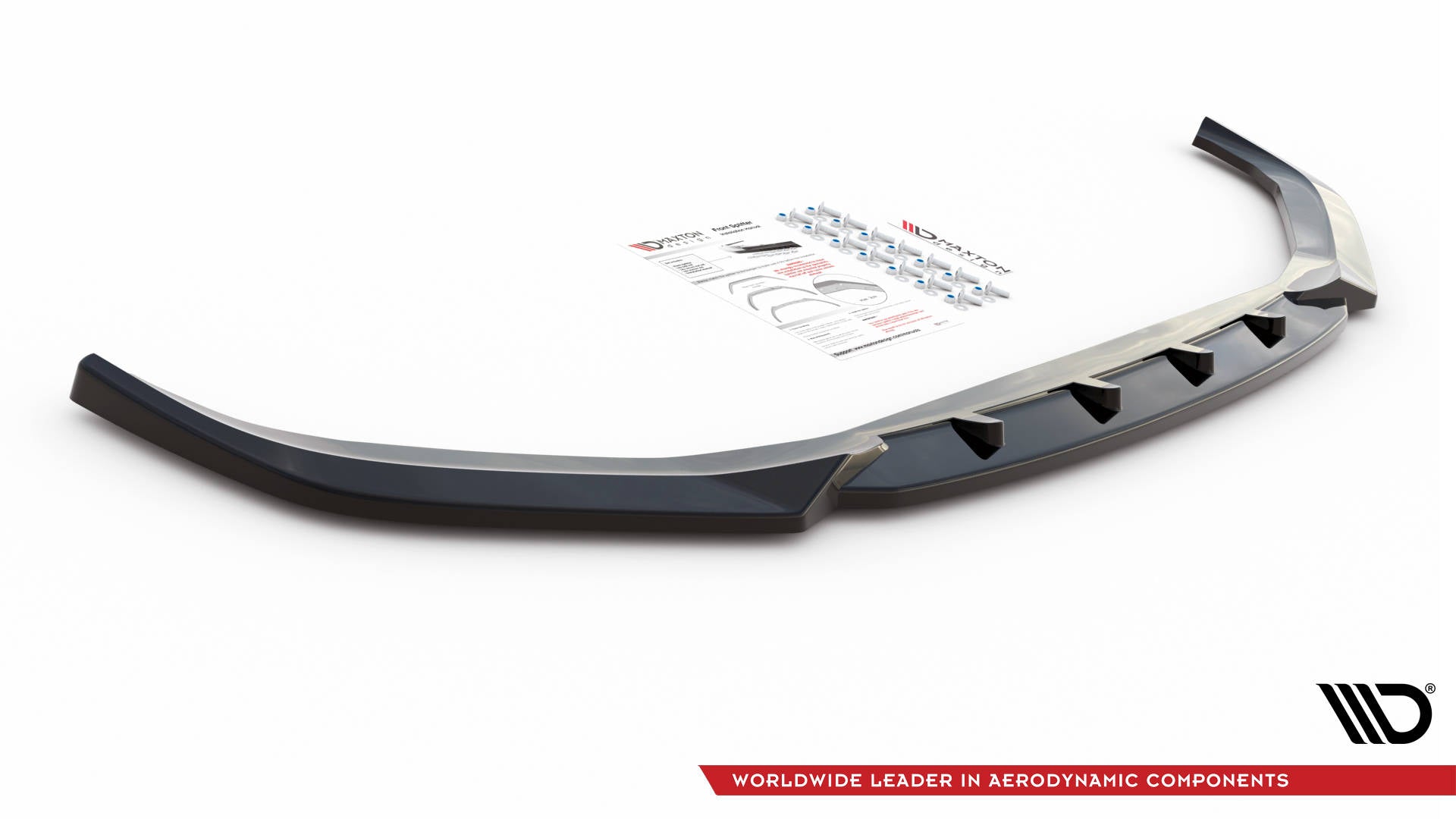 Front-Splitter-V.2-BMW-5-G30---Gloss-Black