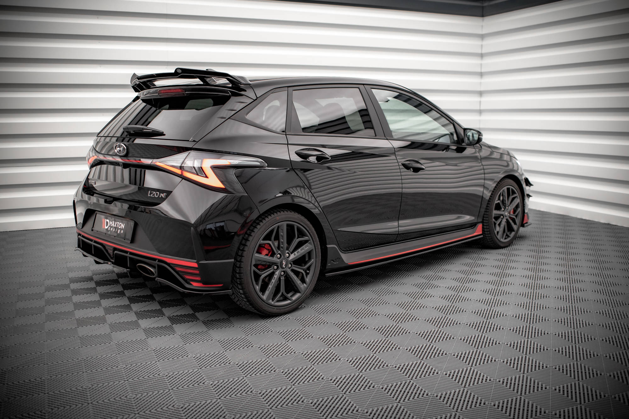 Side-Skirts-Diffusers-Hyundai-I20-N-MK3---Gloss-Black