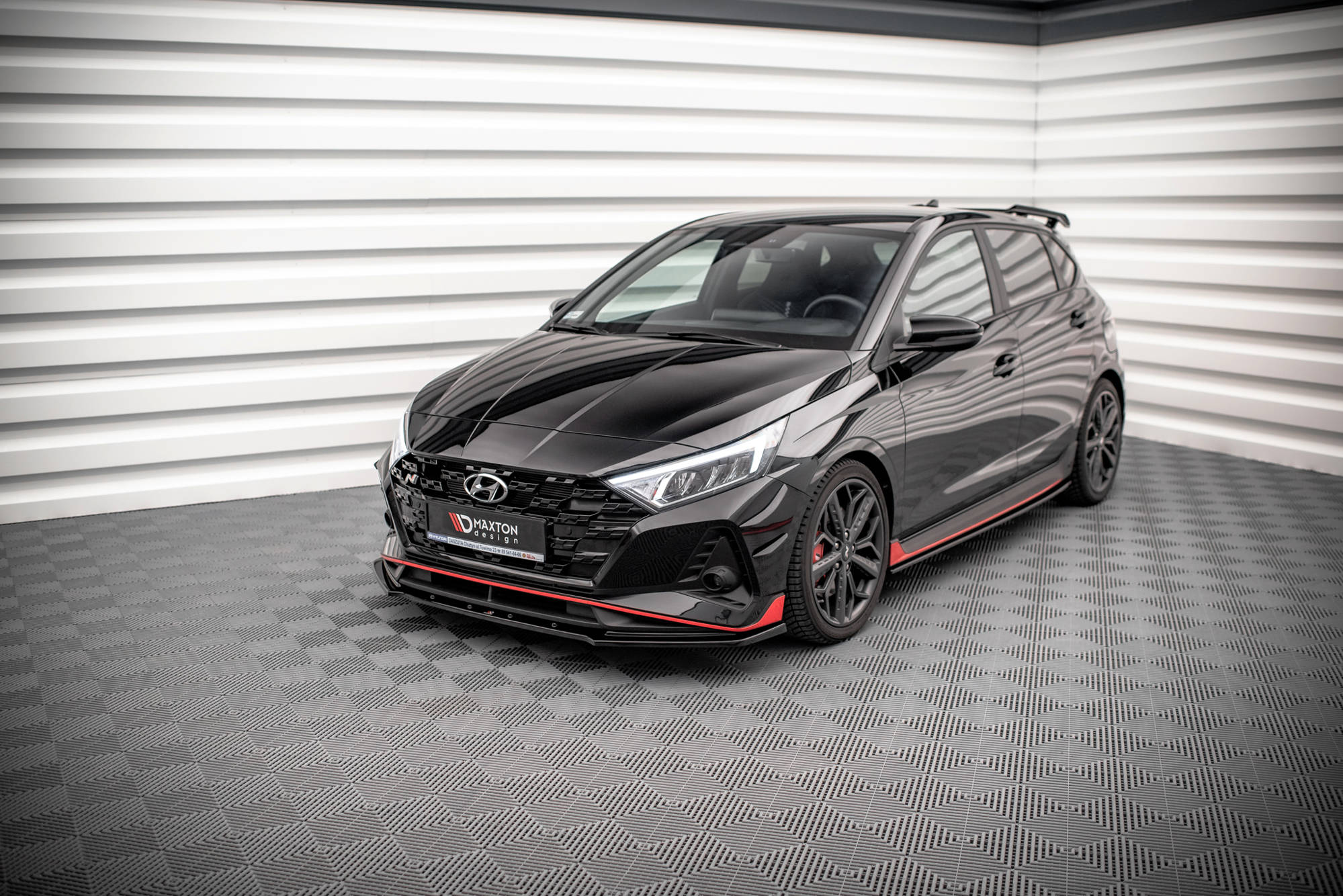 Side-Skirts-Diffusers-Hyundai-I20-N-MK3---Gloss-Black