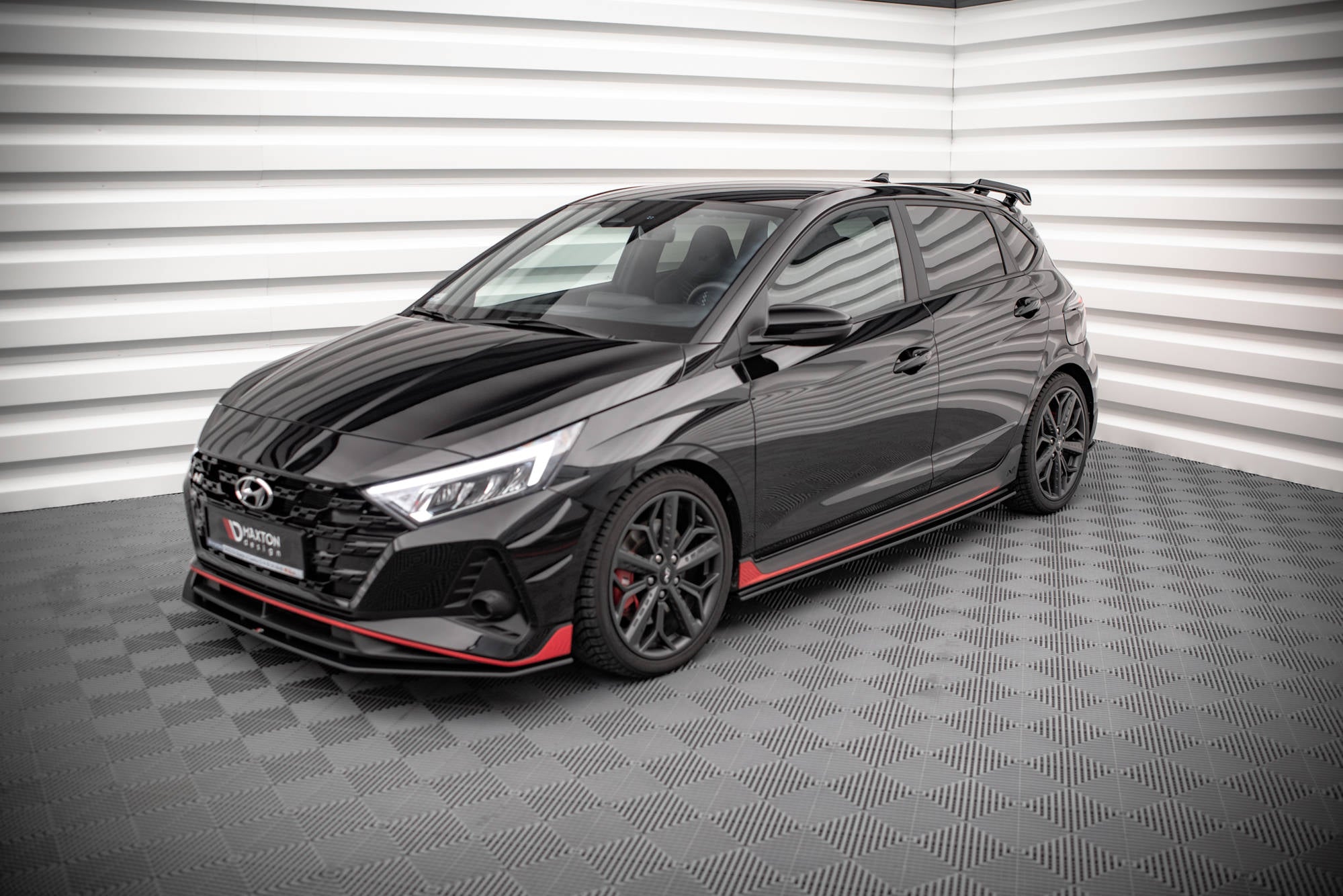 Street-Pro-Side-Skirts-Diffusers-Hyundai-I20-N-MK3-Red-Line