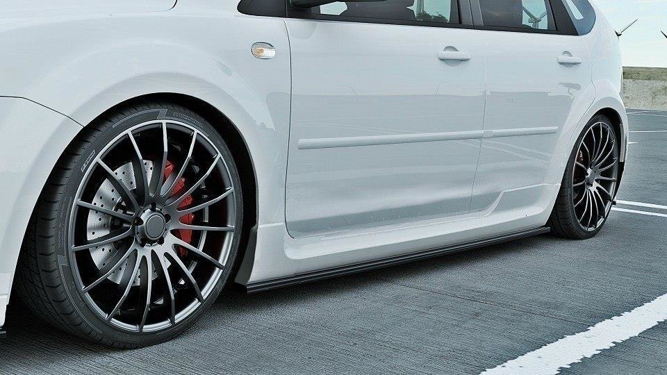 Side-Skirts-Diffusers-Ford-Focus-ST-MK2---Gloss-Black