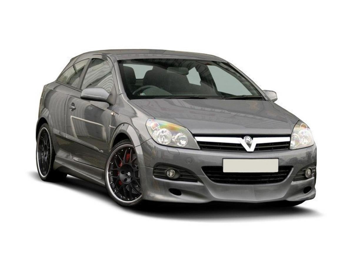 Front-Bumper-Spoiler-Opel-Astra-H-(3-Door-Hatchback,-Twin-To