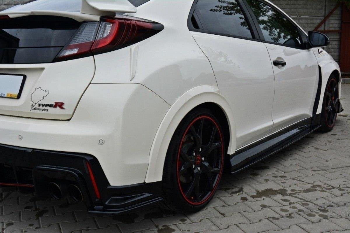 Side-Skirts-Diffusers-Honda-Civic-Ix-Type-R---Gloss-Black
