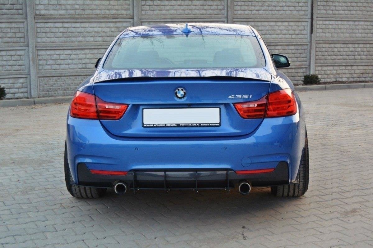 Rear-Diffuser-&-Rear-Side-Splitters-For-BMW-4-F32-M-Pack