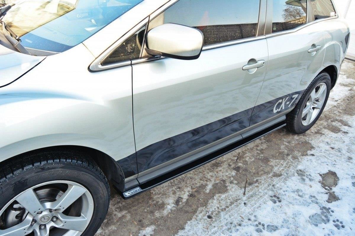 Side-Skirts-Diffusers-Mazda-CX-7---Gloss-Black