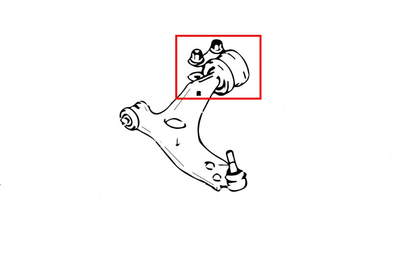 Hardrace-Front-Lower-Arm-Rear-Bushing-Part-Nr-7141-A