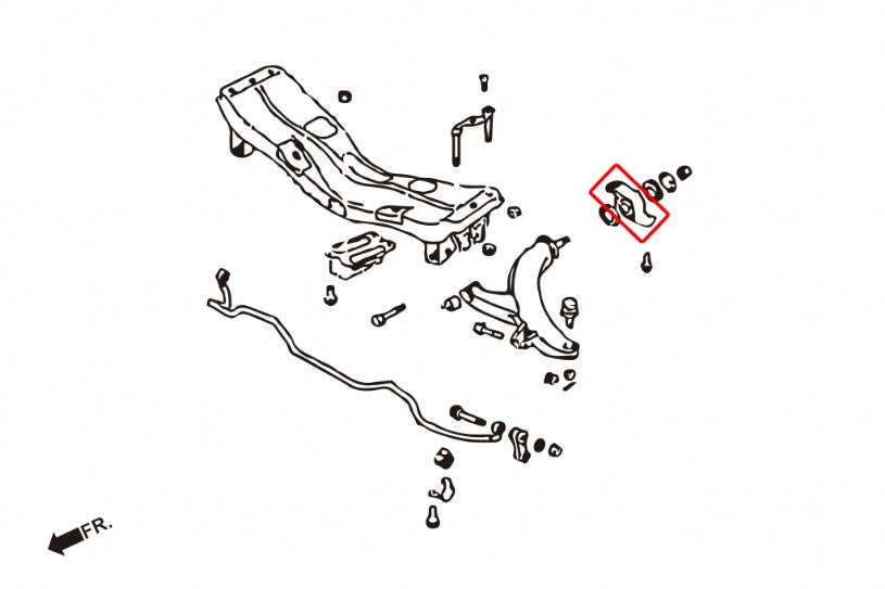 Hardrace-Front-Lower-Arm-Bushing-big-Part-Nr-6143