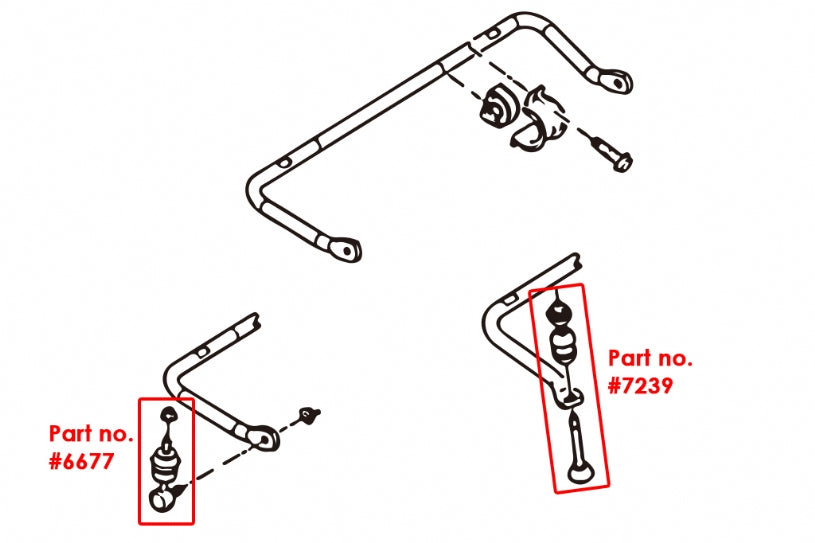 Hardrace-Rear-Reinforced-Stabilizer-Link-Part-Nr-6677