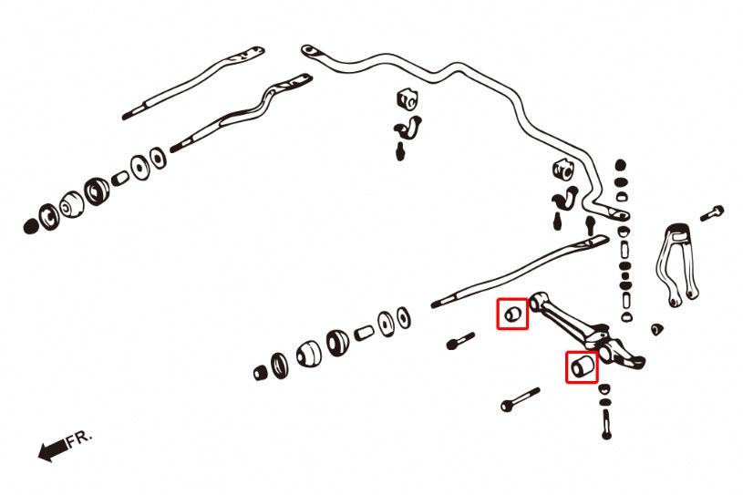 Hardrace-Front-Lower-Arm-Bush-Part-Nr-6367F