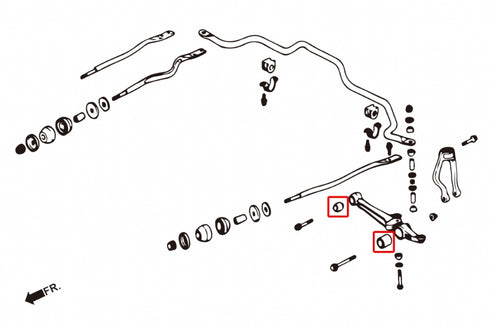 Hardrace-Front-Lower-Arm-Bush-Part-Nr-6367F