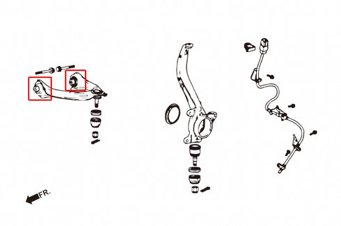 Hardrace-Front-Upper-Arm-Bushing-Part-Nr-6685