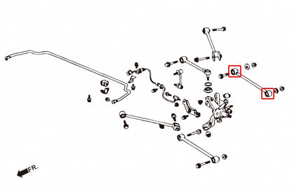 Hardrace-Rear-Rear-Lower-Arm-Bushing-Part-Nr-6813
