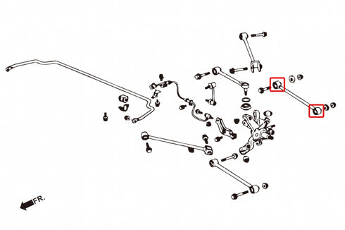Hardrace-Rear-Rear-Lower-Arm-Bushing-Part-Nr-6813