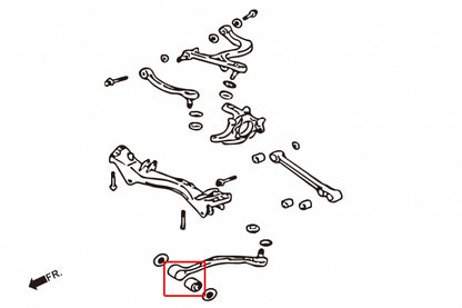 Hardrace-Rear-Trailing-Arm-Bushing-Part-Nr-6659F