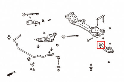 Hardrace-Front-Lower-Control-Arm-Bushing-Part-Nr-6735