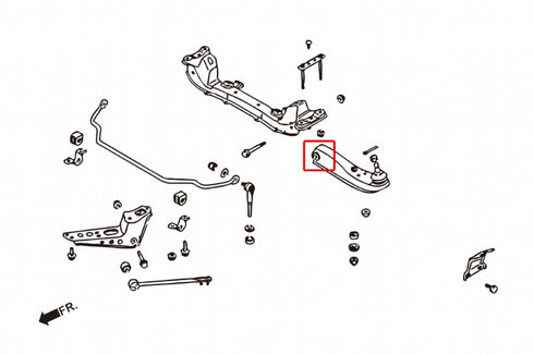 Hardrace-Front-Lower-Control-Arm-Bushing-Part-Nr-6734