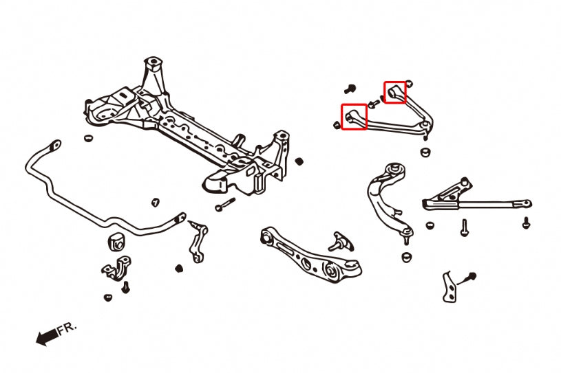 Hardrace-Front-Upper-Arm-Bushing-Part-Nr-7245