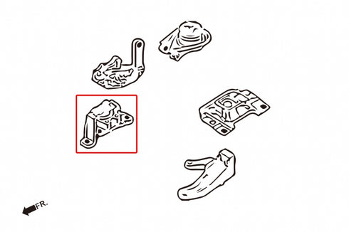 Hardrace-Harden-Engine-Mount-Part-Nr-6912