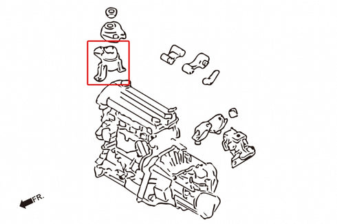 Hardrace-Harden-Engine-Mount-Part-Nr-6784