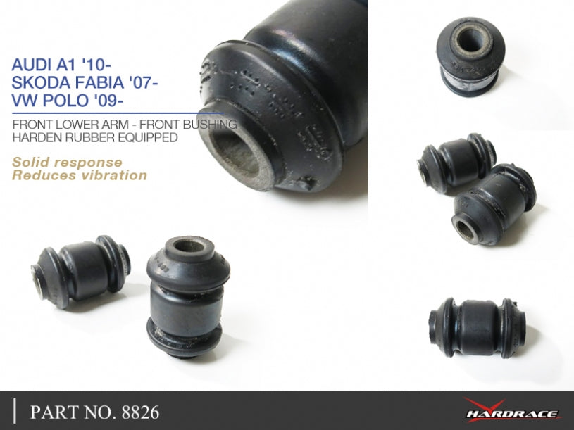Hardrace-Front-Lower-Arm---Front-Bushing-Part-Nr-8826