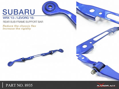 Hardrace-Rear-Sub-frame-Support-Bar-Part-Nr-8935