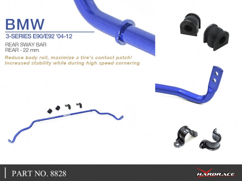Hardrace-Rear-Sway-Bar-Part-Nr-8828
