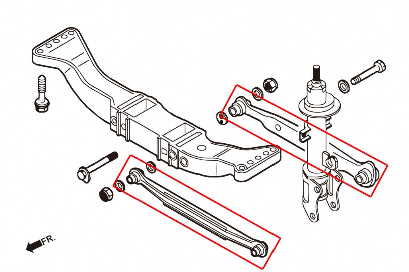 Hardrace-Rear-Lateral-Arm-Part-Nr-6420