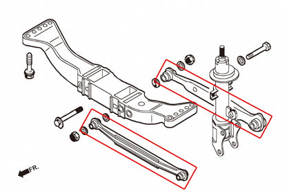 Hardrace-Rear-Lateral-Arm-Part-Nr-6420