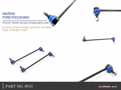 Hardrace-Front-Reinforced-Stabilizer-Link-Part-Nr-8933