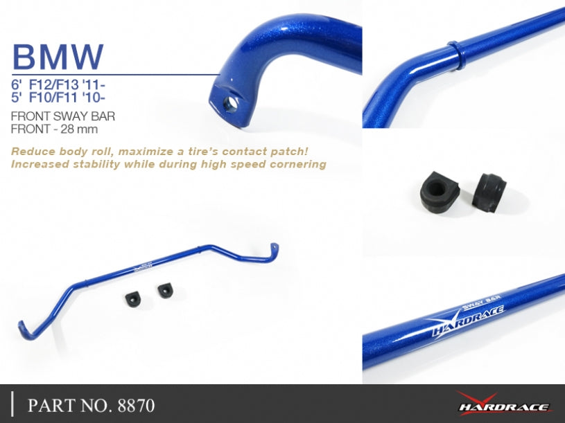 Hardrace-Front-Sway-Bar-Part-Nr-8870