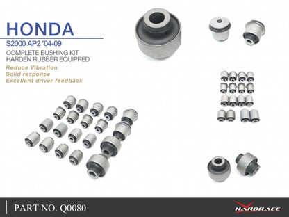 Hardrace-Complete-Bushing-Kit-Part-Nr-Q0080