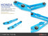 Hardrace-Rear-Lower-Arm-Part-Nr-7103-BL