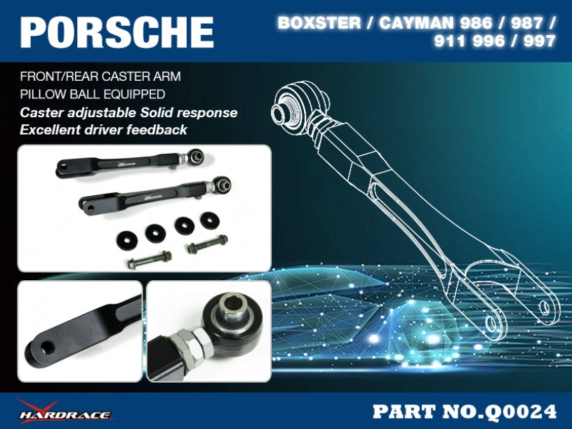 Hardrace-Adj.-Front/rear-Caster-Arm-Part-Nr-Q0024