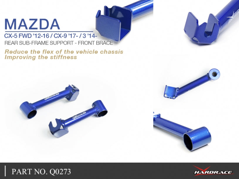 Hardrace-Rear-Sub-frame-Support-Brace-Part-Nr-Q0273