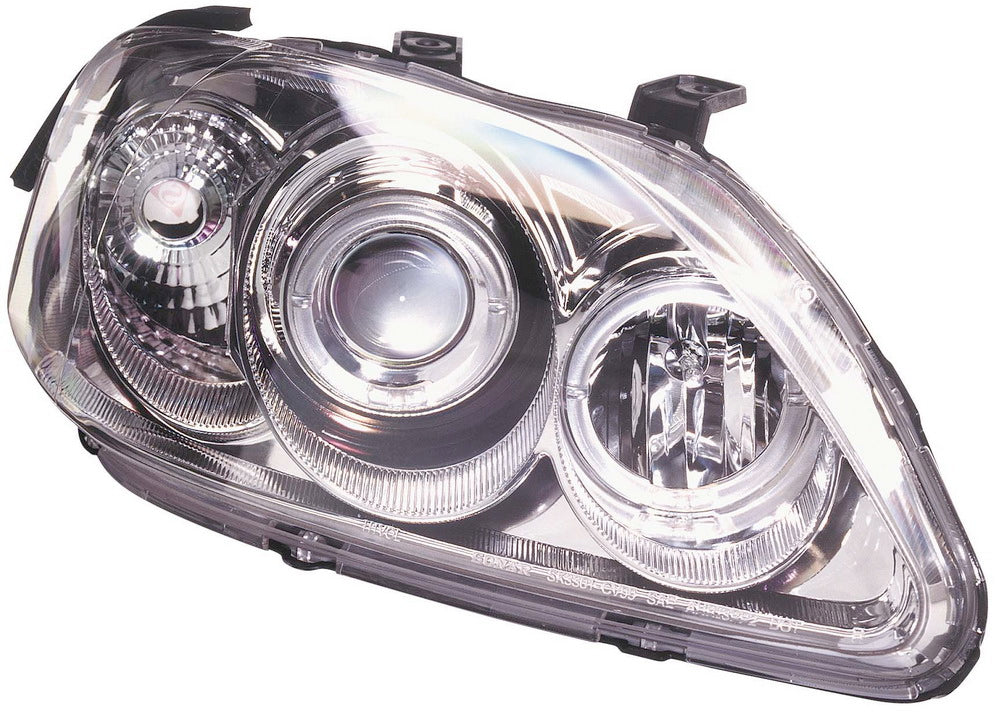 Honda-Civic-99-00-Angeleye-Chrome-Headlights-Sonar