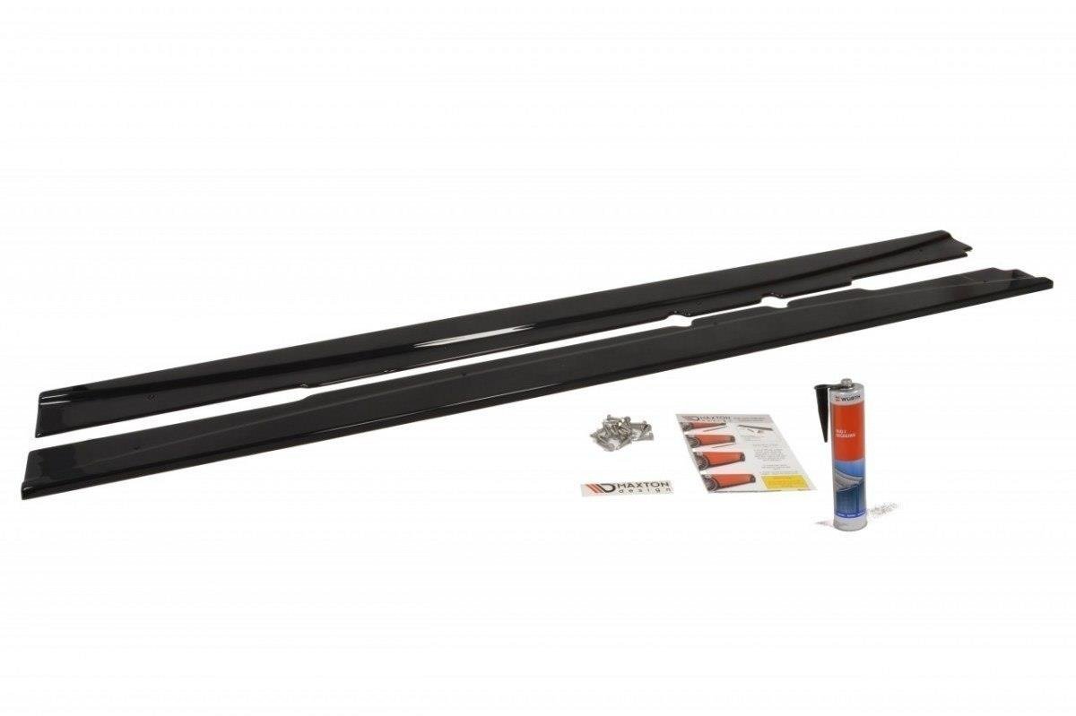 Side-Skirts-Diffusers-Mercedes-C219---Gloss-Black