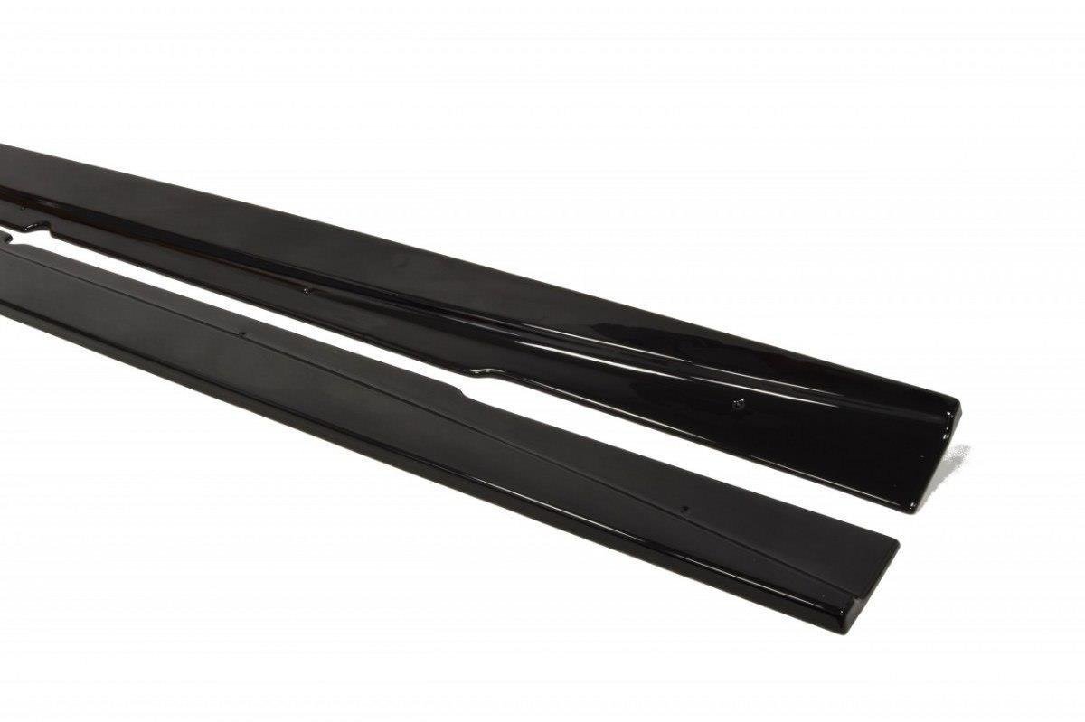 Side-Skirts-Diffusers-Mercedes-C219---Gloss-Black