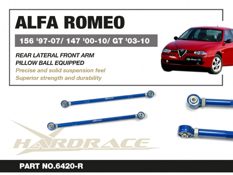 Hardrace-Rear-Lateral-Rear-Arm-Part-Nr-6420-R