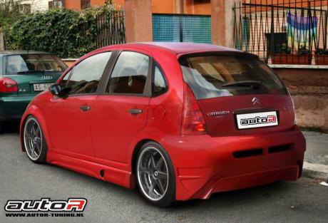 Citroën-C3-02+-3D-Rearbumper-Hunter-[AUTOR]
