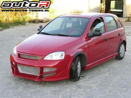 Opel-Corsa-C-04+-3D-Frontbumper-Hunter-[AUTOR]