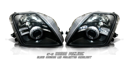 Honda-Prelude-97-01-Black-+-LED-Projector-G6-Headlights