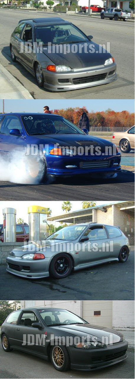 Honda-Civic-92-95-2/3D-Mugen-Look-ABS-Front-Lip-[SIX]