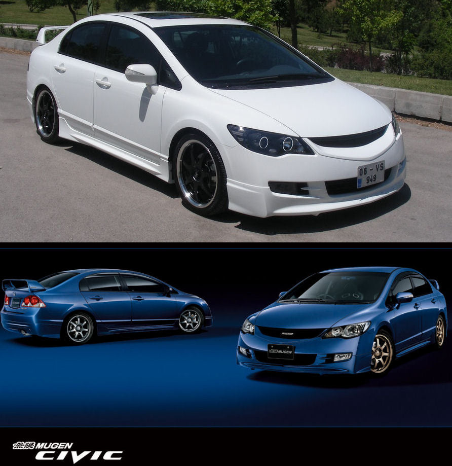Honda-Civic-4D/Hybrid-05-08-Mugen-Look-ABS-Bodykit-[SIX]