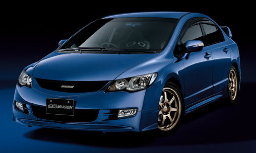 Honda-Civic-4D/Hybrid-05-08-Mugen-Look-ABS-Bodykit-[SIX]