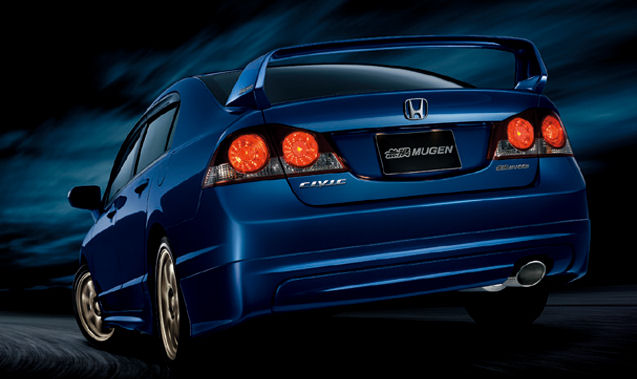 Honda-Civic-4D/Hybrid-05-08-Mugen-Look-ABS-Bodykit-[SIX]