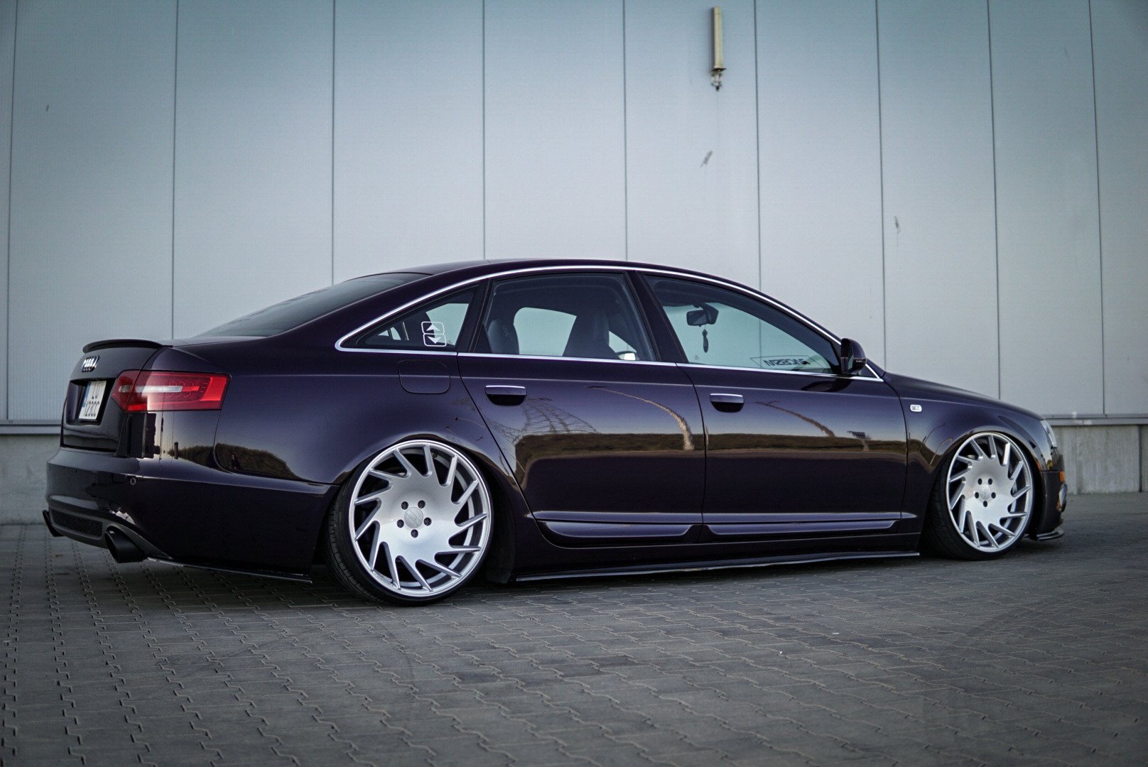 Side-Skrits-Diffusers-Audi-A6-S-Line-C6-/-C6-FL---Textured