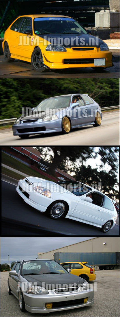 Honda-Civic-96-98-3D-JDM-Front-&-TypeR-Rear-Lips-[SIX]