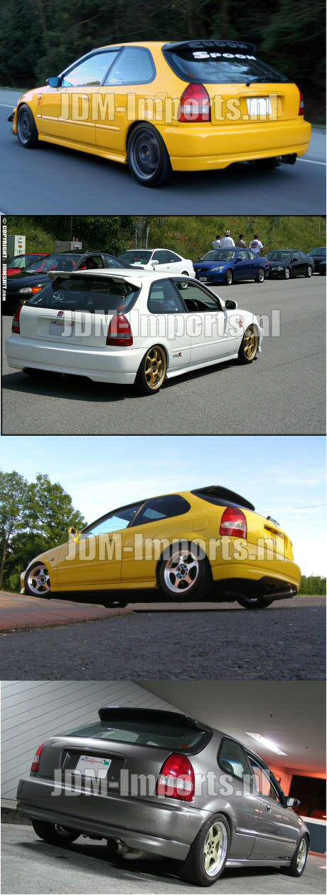 Honda-Civic-96-98-3D-JDM-Front-&-TypeR-Rear-Lips-[SIX]