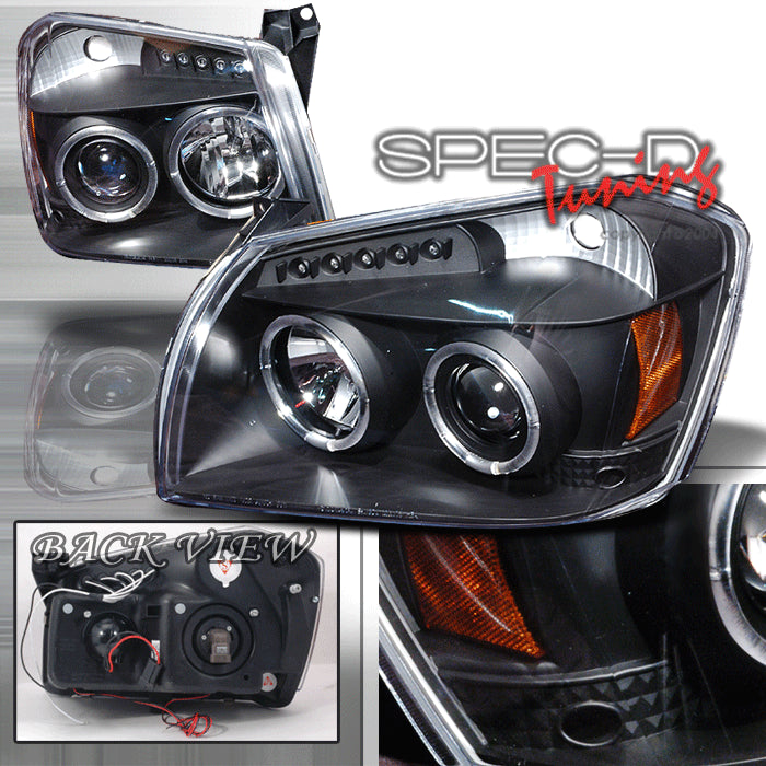 Dodge-Magnum-05-07-Projector-Headlights-Black-V1-LED-[KS]